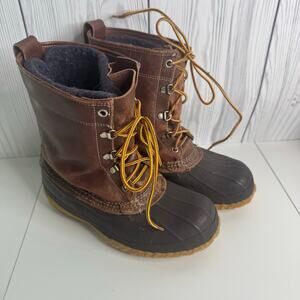 VTG LL Bean Maine Hunting Duck Boot Men’s Sz 5 (6.5 Women’s) 1960s Script Label